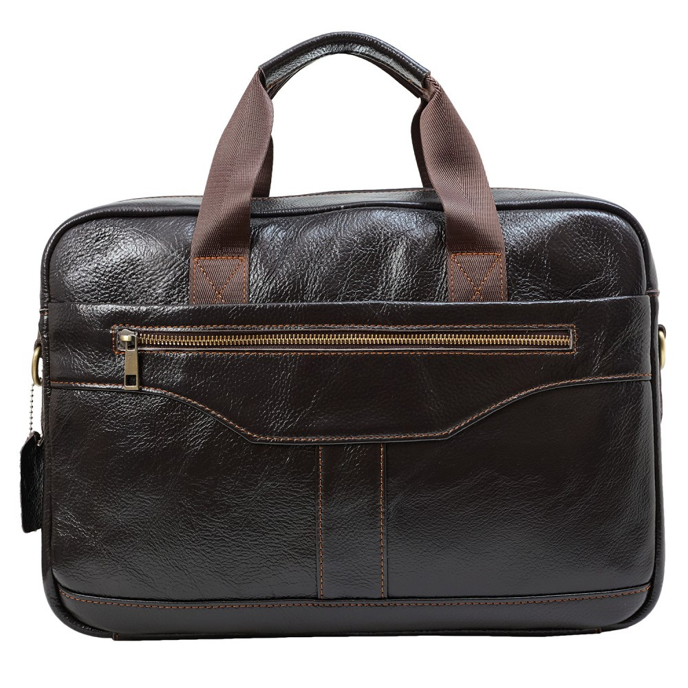 Портфель м'який шкіряний BUFFALO BAGS M8824C-1 коричневий