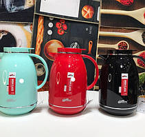 Термоглечик для збереження температури напоїв, Герметичний термос зі скляною колбою для гарячого чаю