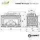 Камінна топка KAWMET W16 Black (9.4 kW) EСO, фото 6