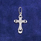 Хрестик срібний 1.22 г, фото 2