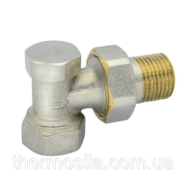 Вентиль радіаторний кутовий зворотній Slovarm 1/2" (VЕ-4309A)