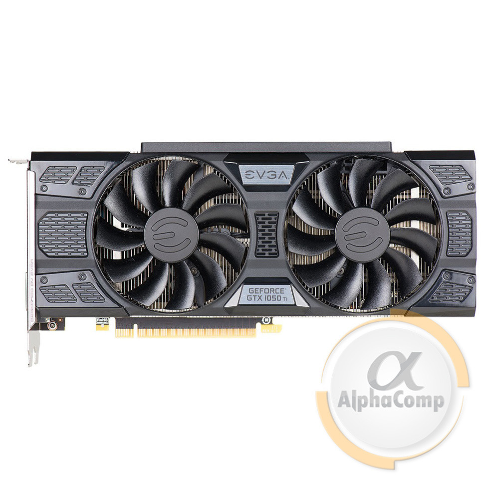 Відеокарта EVGA GTX1050Ti (4Gb • GDDR5 • 128bit • DVI • HDMI • DP) 04G-P4-6258-KR БВ