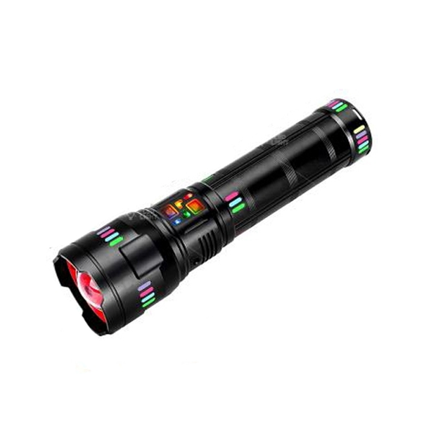Ручний алюмінієвий ліхтар G02-PM-50TG із зумом +Type-C + PowerBank (8х18659) 5 режимів