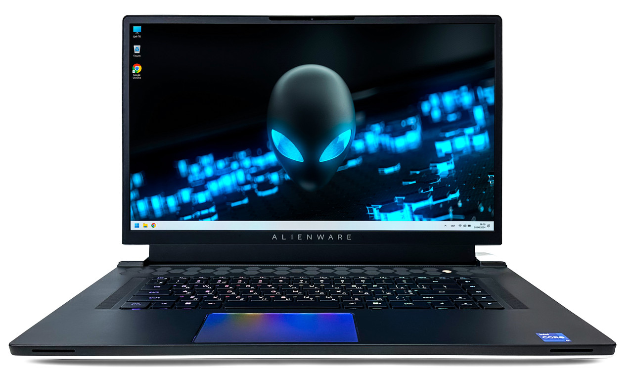 Ноутбук Alienware X17 R1: Core i7-11800H / RAM 32 ГБ / GeForce RTX 3080, 16 ГБ GDDR6 / 17.3" WVA, 360 Гц