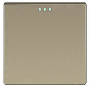 Потрійний вимикач 1DAL | Золото, 1+1+1 клавіша (P228-SW1GX3.GD), фото 2