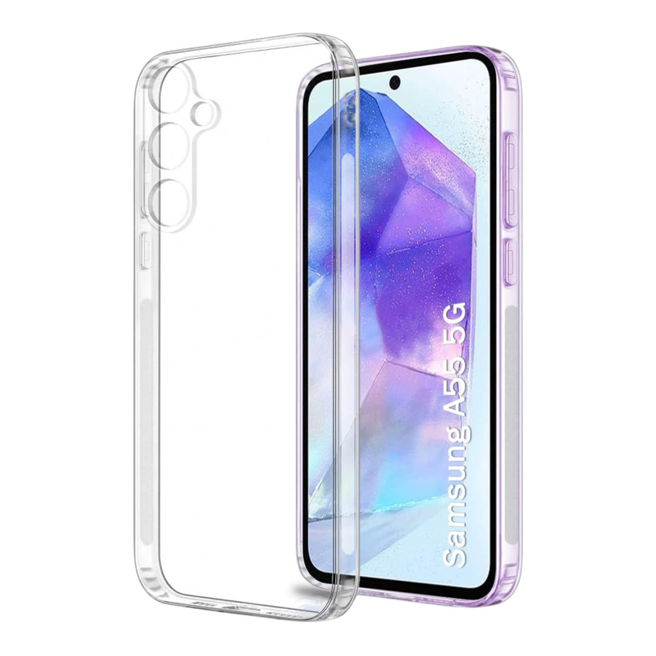 Samsung A556 A55 5G 2024 Чохол-накладка Space Collection Transparent