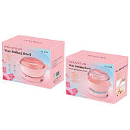 Апарат для нагрівання воску з силіконовою чашею Silicon Wax Warmer CL 2208 Воскоплав Рожевий, фото 10