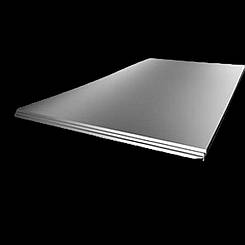 Лист нержавіючий 2000х1000 1 мм полірований гладкий дзеркальний харчовий ВА сталевий н/ж AISI 304