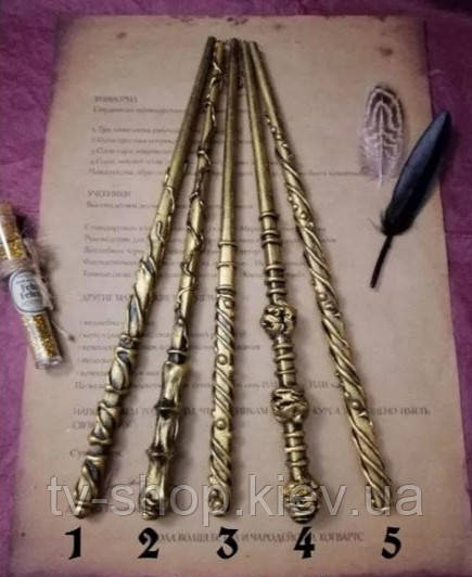 Чарівна паличка Гаррі Поттера 24 см (ручна робота), фото 1