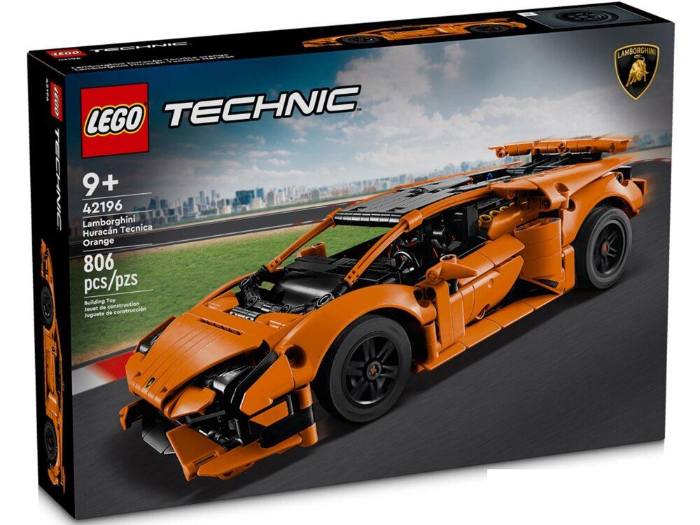 LEGO Technic Lamborghini Huracán Tecnica 42196 Помаранчевий, фото 1