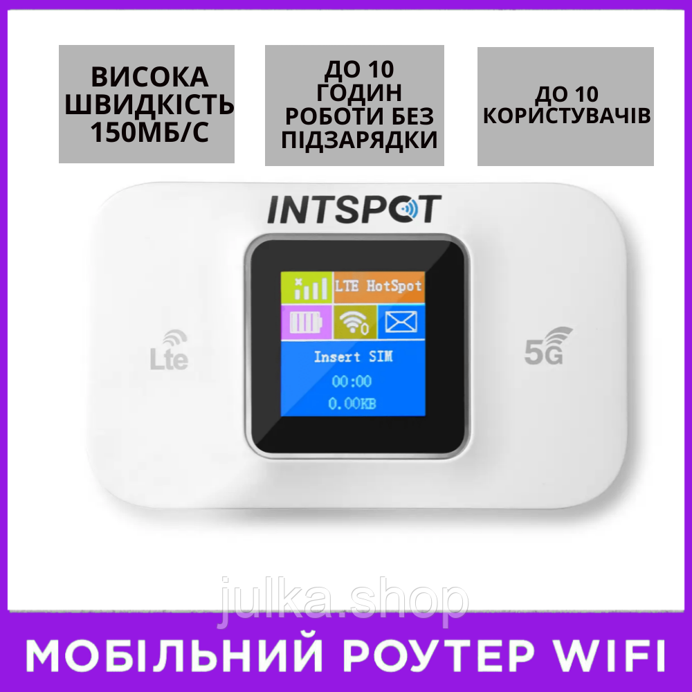 Карманный wi fi модем карманный маленький роутер с сим картой мини вай ...