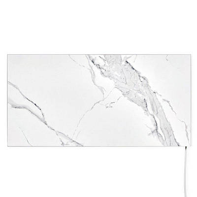 Керамічна опалювальна панель FLYME 250PW білий камінь з програматором