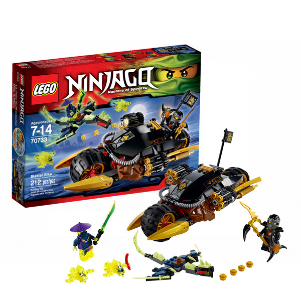 Конструктор лего ніндзя Lego ninjago Мотоцикл Бластер Коула 70733