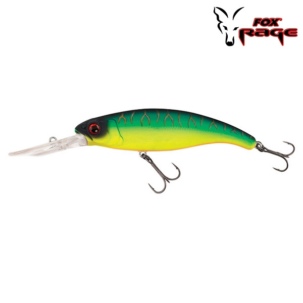 Воблер Fox Rage Slick Stick 90DR UV Fire Tiger, фото 1