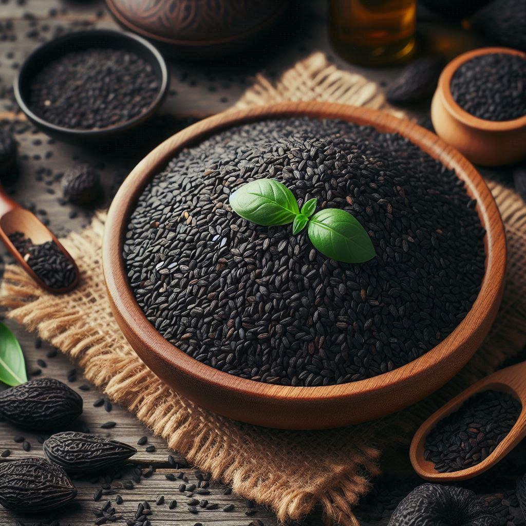 Кунжут сирий чорний, фото 1