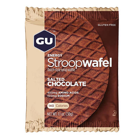 Енергетична вафля GU Energy Stroopwafel Salted Chocolate, 32 г, фото 1