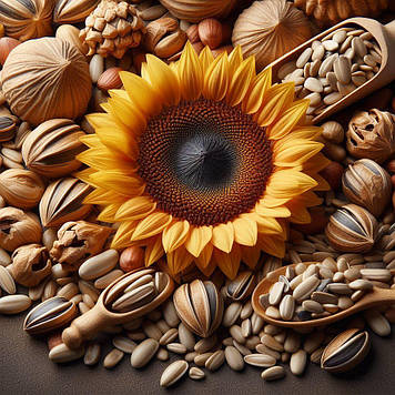 Ядро соняшнику кондитерське в/г сире