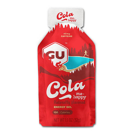 Енергетичний гель GU Energy Cola Me Happy, 32 г (40 мг кофеїну), фото 1