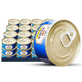 Тунець шматочками в олії Alba Food 65г , ж/б , 48шт/ящ , Тайланд