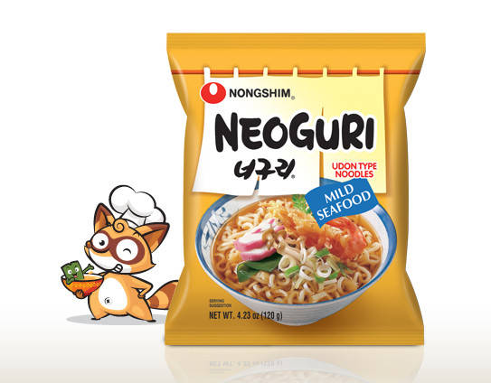 Суп Рамен неогурі з морепродуктами Nong Shim, 120 г, фото 1