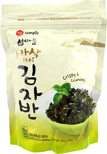 Чипси з морських водоростей із кунжутом Sempio, 50 г