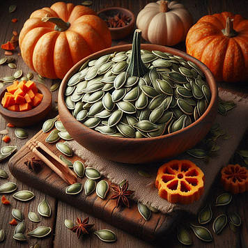 Насіння гарбуза очищ. сирі