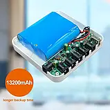 Mini DC UPS WGP 203 Powerbank 13200Mah USB, DC 5V/9V/12V/19V, ДБЖ для Роутерів, фото 5