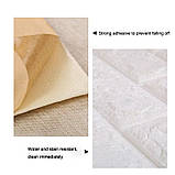 Плінтус, молдинг, бордюр стельовий, статевий, стіновий 3D самоклейний. 8 см х 10 метрів. Classic Lux, фото 10