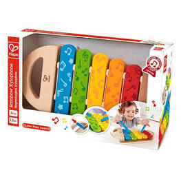 Музична іграшка Hape дерев&apos;яний ксилофон Веселка (E0606) - оригінал