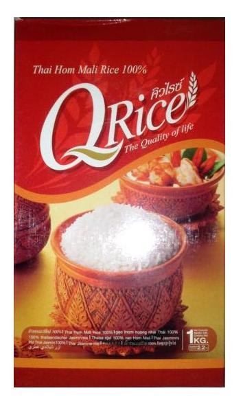 Рис жасминовий довгозерний QRice, 1 кг