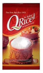 Рис жасминовий довгозерний QRice, 1 кг