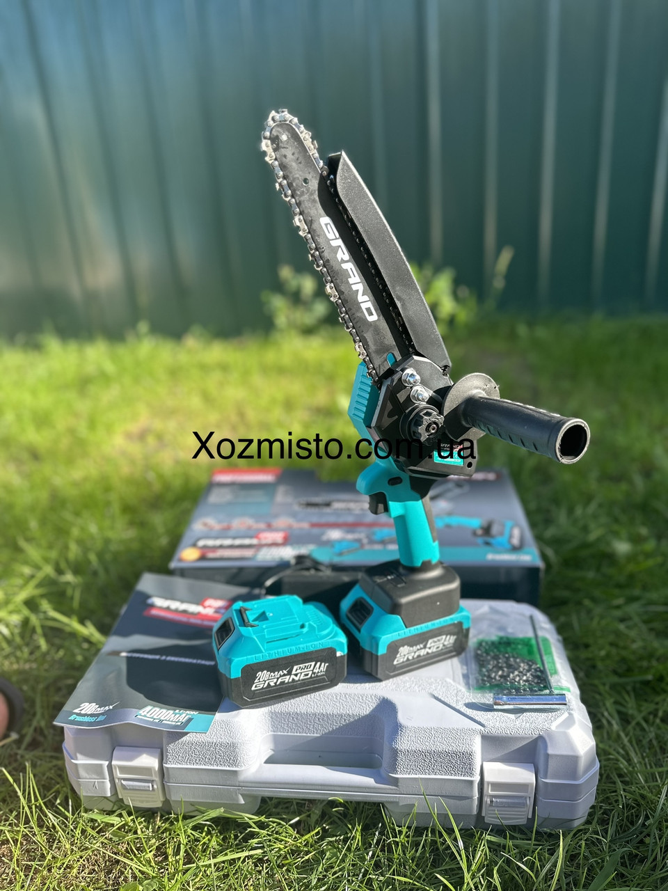 Акумуляторна пила ланцюгова Grand АПЦ-20V/8"-4 безщіткова