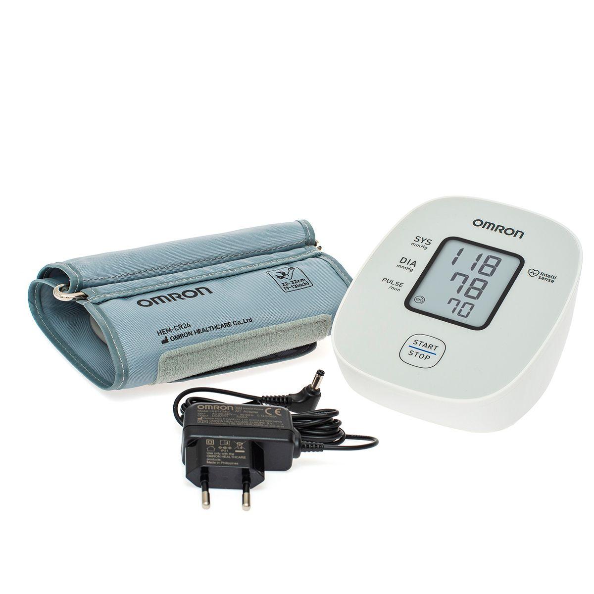 Тонометр Omron M2 Basic (HEM-7121j-e) з адаптером аналог M2 basic ARU гарантія 5 років