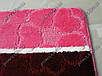 Килимок для ванної 60х100 см "Квіти", колір рожевий, фото 10