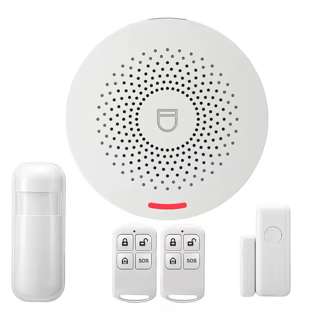 Бездротова система безпеки для дому APP TUYA Сучасна охоронна сигналізація для дому, фото 1