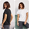 42-48. Стильні білі жіночі футболки преміум якості, базові однотонні, фото 10
