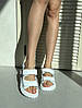 Босоніжки жіночі ShoesBand Білі натуральна шкіра стьобані 40 (25 см) (S66031-1), фото 2