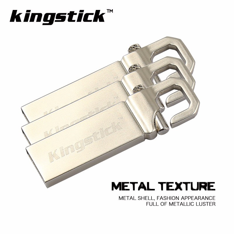 Флешка USB металева Kingstick 16GB карабін