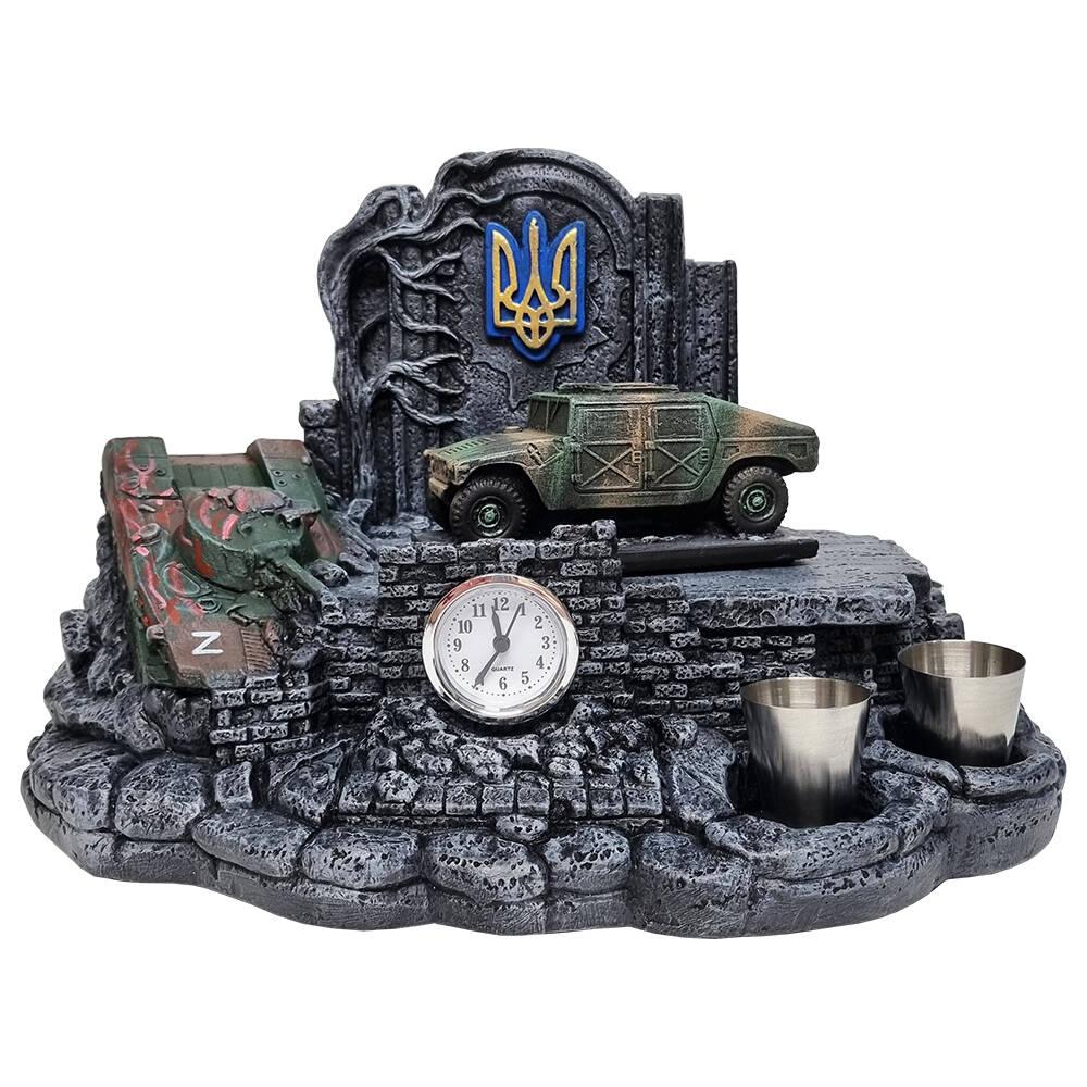Штоф M966 HUMMER №4 декоративна підставка, тематичний Міні Бар