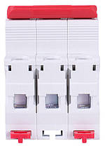 Автоматичний вимикач 3р, 32А, D, 6кА, AC 230/400, на DIN-рейку , E.NEXT, (s026145), фото 5
