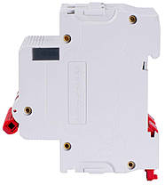Автоматичний вимикач 2р, 25А, D, 6кА, AC 230/400, на DIN-рейку , E.NEXT, (s026128), фото 3