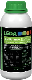 BALANCE 20-20-20 + ТЕ + 28 ЕКСТРАКТ МОРСЬКИХ ВОДОРОСТЕЙ 1,5 КГ (1 Л) (LEDA GEL), фото 1