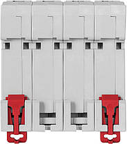 Автоматичний вимикач 4р, 32А, C, 6кА, AC 230/400, на DIN-рейку , E.NEXT, (s002150), фото 4