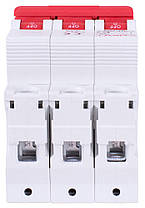 Автоматичний вимикач 3р, 4А, D, 6кА, AC 230/400, на DIN-рейку , E.NEXT, (s026136), фото 5
