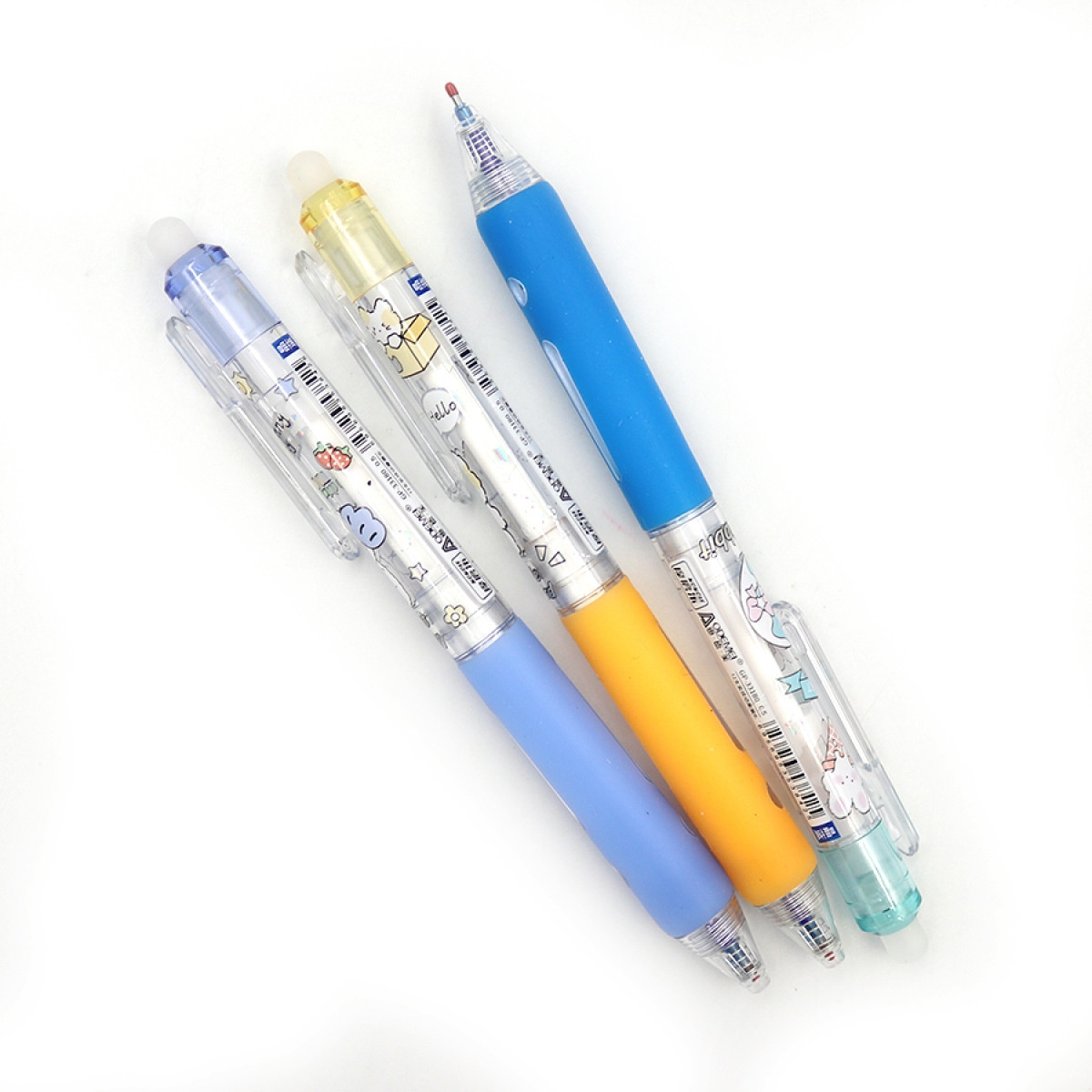 Ручка гелева пиши-стирай 0,5 мм синя "Kitty" 33180