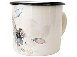 Кухоль єм. 1л /2 Жасмін (молочна) I0107/2 ТМ IDILIA Solmir