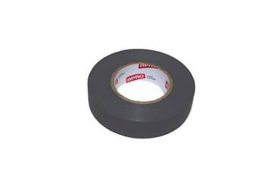 Стрічка ізоляційна Apro – 10 м x 17 x 0,14 мм чорна 10 шт.