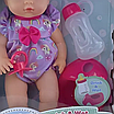 Малюк пупс 30 см для принцеси вміє пити з пляшечки та ходити на горщик для гри мама і дитина, фото 5