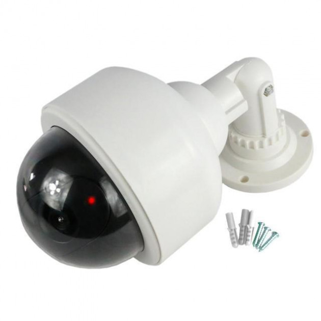 Муляж камери CAMERA DUMMY 2000 із датчиком руху, муляж камери спостереження, камера-обманка, фото 1