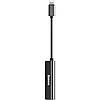Перехідник адаптер Baseus 3-in-1 Lightning — Lightning / AUX 3.5 mm Black (CALL52-01), фото 2